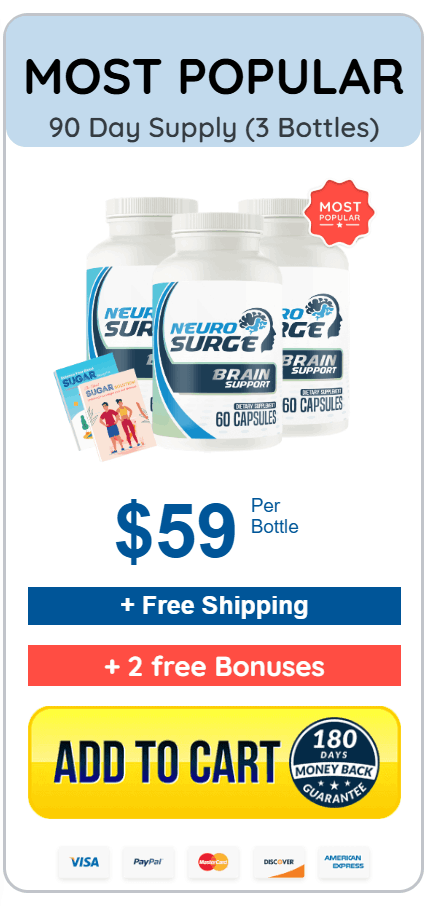 Neuro Surge 3 bottle